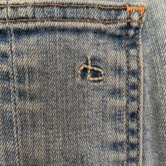 rag & bone Low Rise Cropped Jeans - Picture 3 of 4